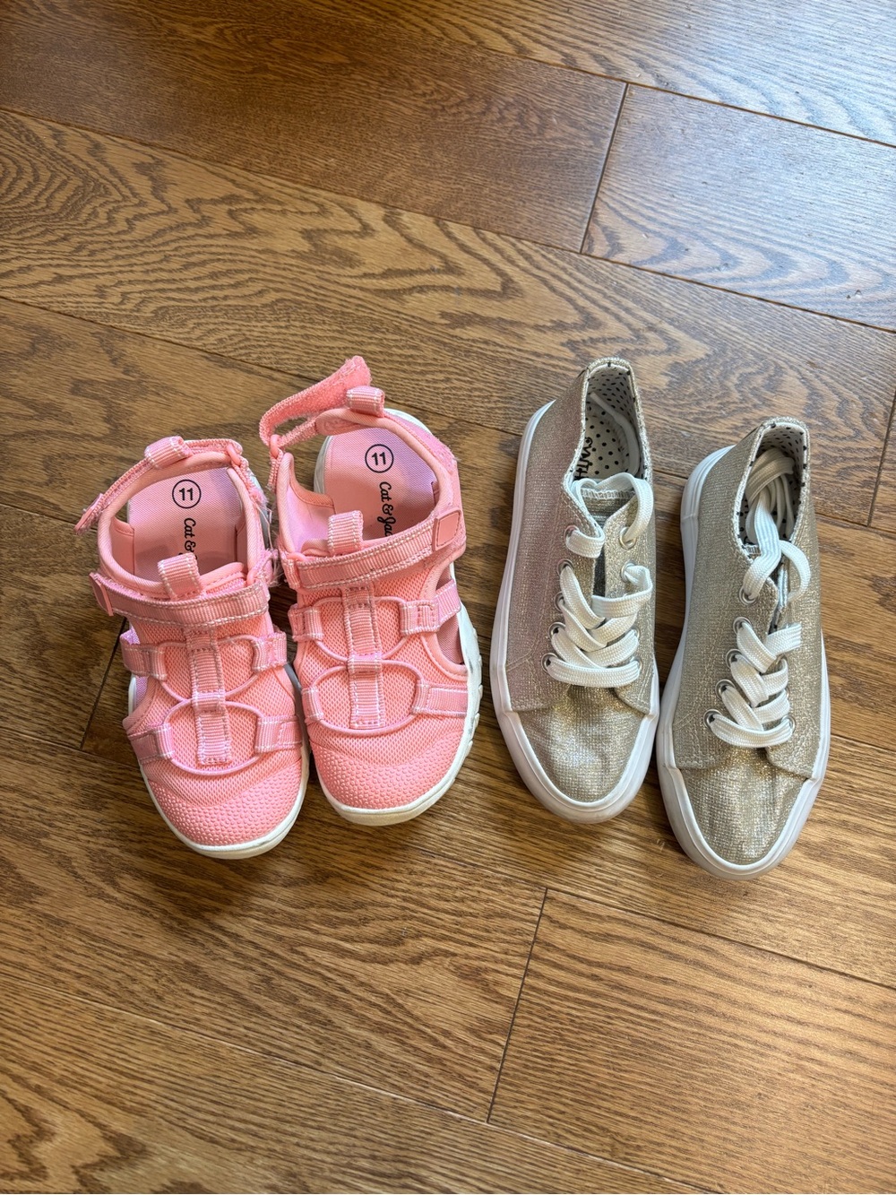 Girls shoe bundle size 11/12 sandals and sneakers